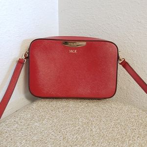 Henri Bendel Red Crossbody Bag